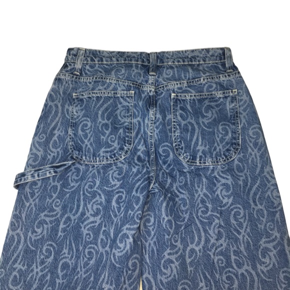 ASOS design Baggy High Waisted Rise Skater Jeans - Women’s 30/32 - Picture 9 of 14